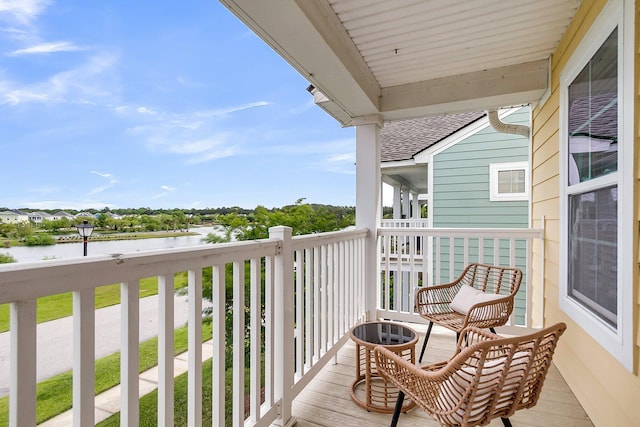 2961 Waterleaf Rd, Johns Island, SC 29455 - balcony with a water view