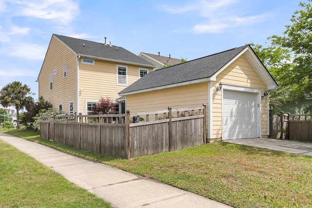 2961 Waterleaf Rd, Johns Island, SC 29455 - detached garage with driveway