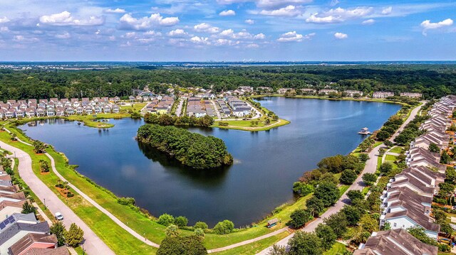 2961 Waterleaf Rd, Johns Island, SC 29455 - aerial view of residential area featuring a nearby body of water