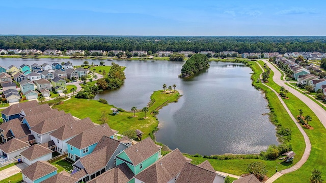 2961 Waterleaf Rd, Johns Island, SC 29455 - aerial perspective of suburban area featuring a nearby body of water