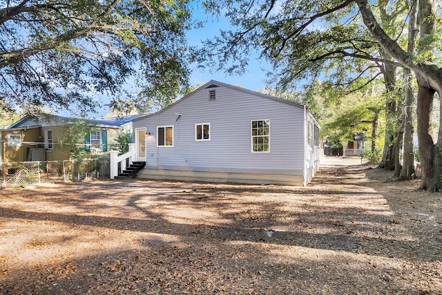 view of back of house