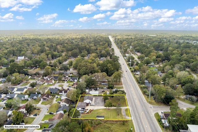 aerial view