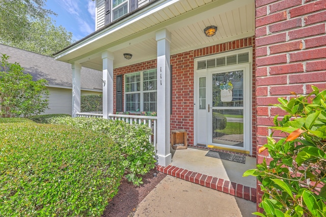 111 Kapalua Run, Summerville, SC 29483 - entrance to property featuring covered porch and brick siding