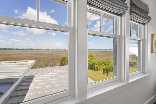 doorway to outside with a wealth of natural light