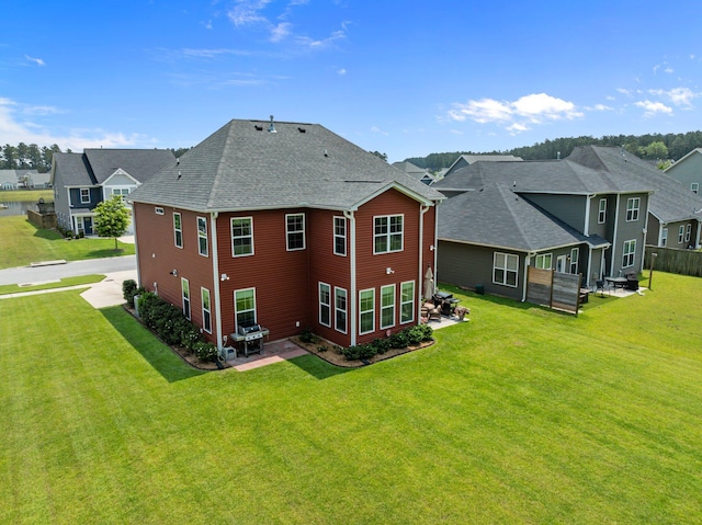 255 Saxony Loop, Summerville, SC 29486 - back of house with a residential view, a patio, and a yard
