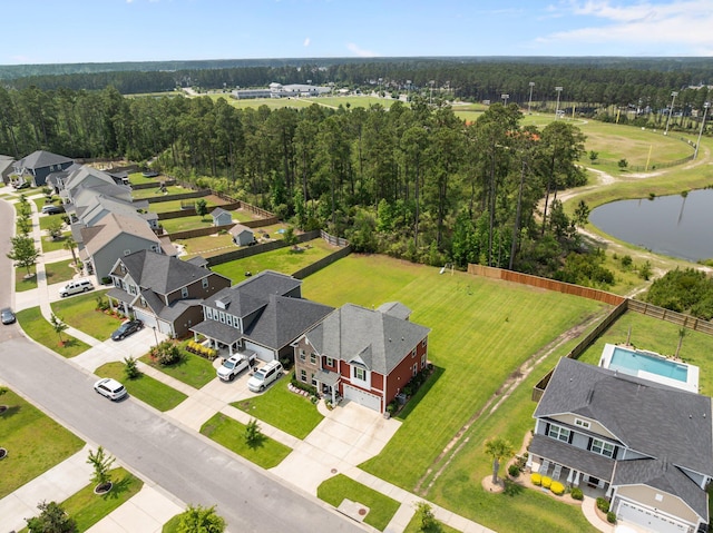 255 Saxony Loop, Summerville, SC 29486 - aerial perspective of suburban area featuring a nearby body of water