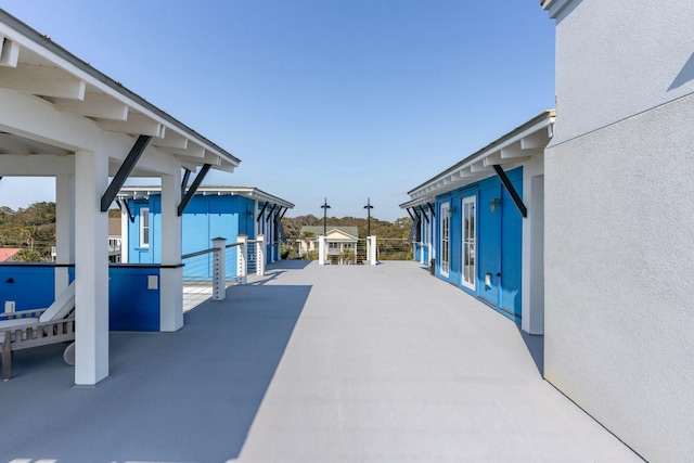 view of patio / terrace featuring a balcony