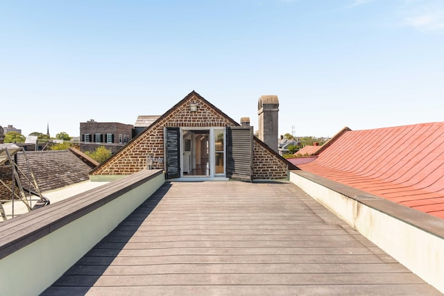 view of rear view of house