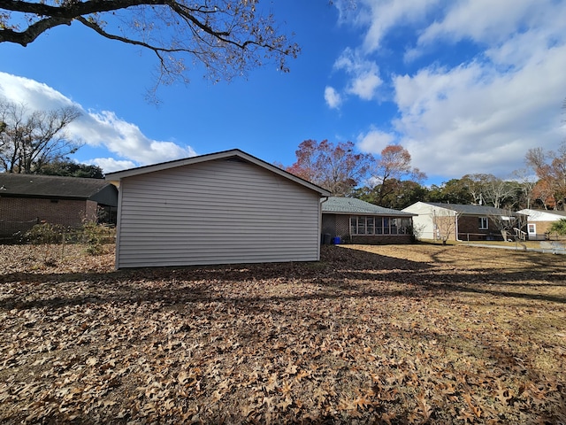 view of side of home