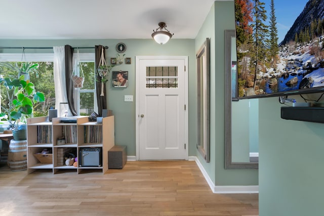 1549 N Avalon Cir, Charleston, SC 29407 - entrance foyer with wood finished floors and baseboards