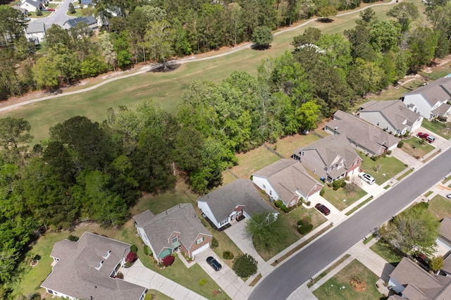 birds eye view of property featuring a residential view