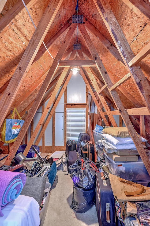 1972 Gray Battery Ct, Mount Pleasant, SC 29464 - view of unfinished attic