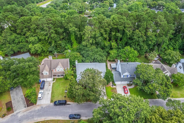 1972 Gray Battery Ct, Mount Pleasant, SC 29464 - drone / aerial view of a heavily wooded area