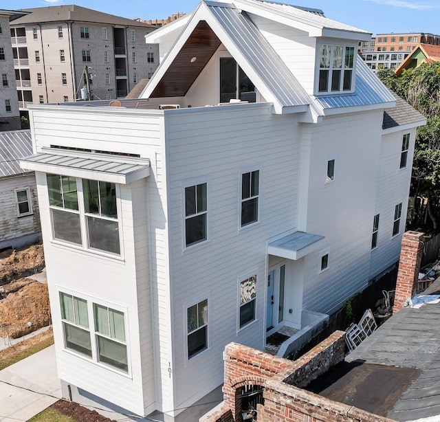 101 Hanover St, Charleston, SC 29403 - rear view of property featuring a metal roof