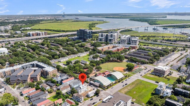 101 Hanover St, Charleston, SC 29403 - aerial view of a nearby body of water and a notable bridge