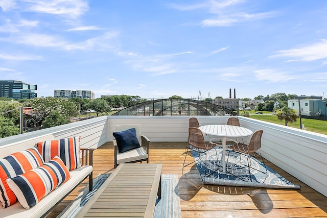 101 Hanover St, Charleston, SC 29403 - view of wooden deck
