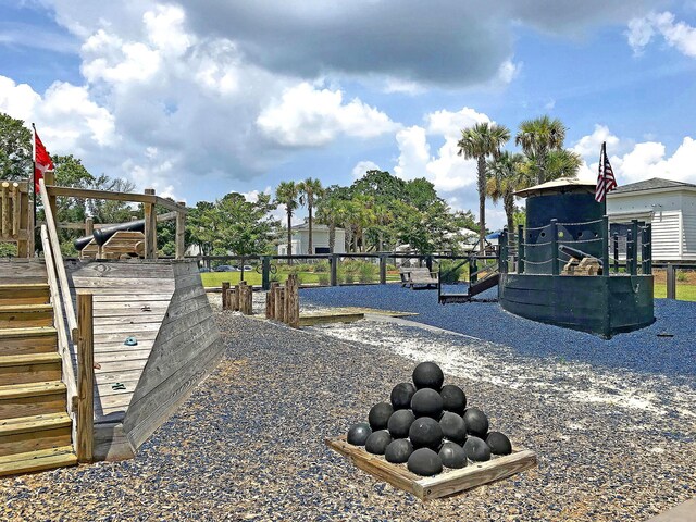 view of communal playground