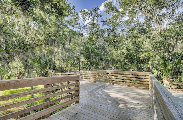 view of deck