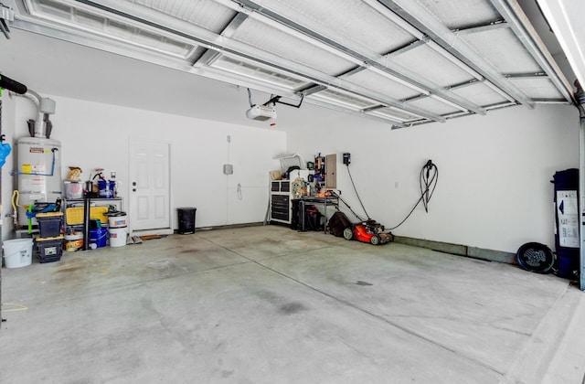 5433 Falling Tide, North Charleston, SC 29420 - garage featuring gas water heater and a garage door opener