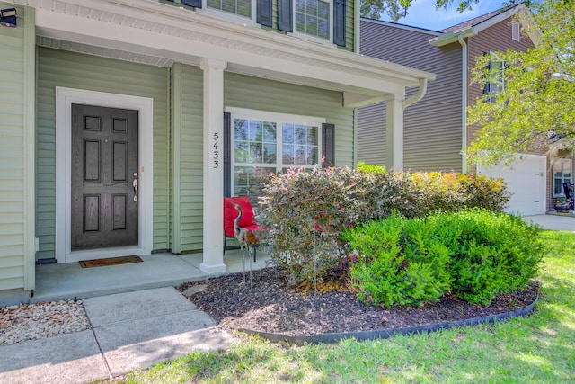 5433 Falling Tide, North Charleston, SC 29420 - doorway to property with covered porch