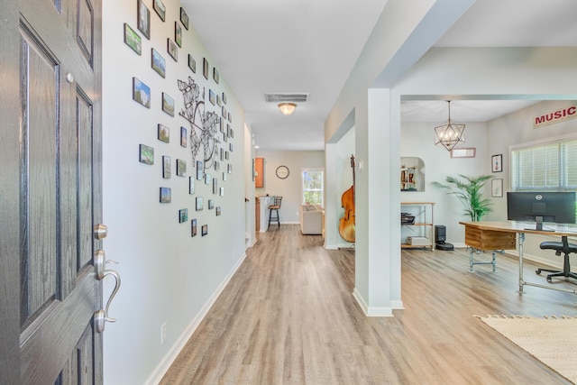 5433 Falling Tide, North Charleston, SC 29420 - foyer with wood finished floors and baseboards