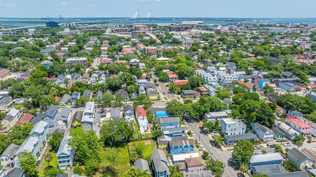 200 Fishburne St, Charleston, SC 29403 - drone / aerial view of a notable bridge and a nearby body of water