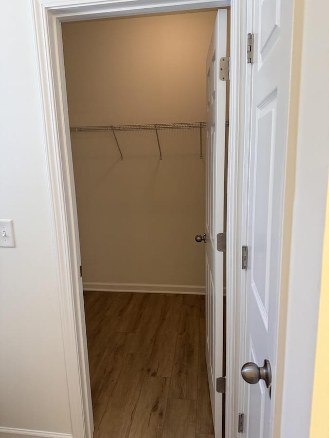 1208 N University Dr Unit A, Ladson, SC 29456 - spacious closet with wood finished floors