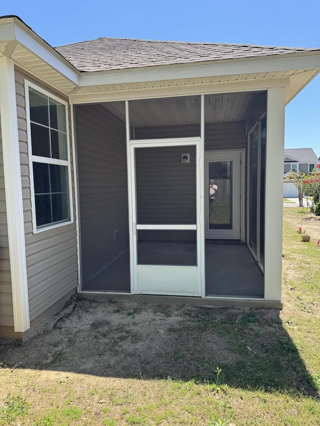 1208 N University Dr Unit A, Ladson, SC 29456 - doorway to property with a shingled roof
