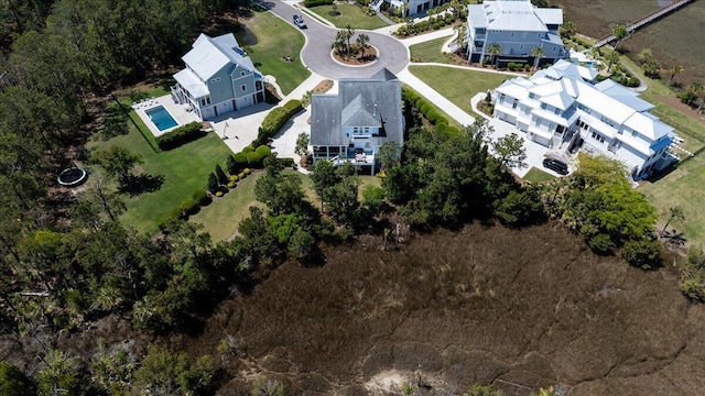 drone / aerial view