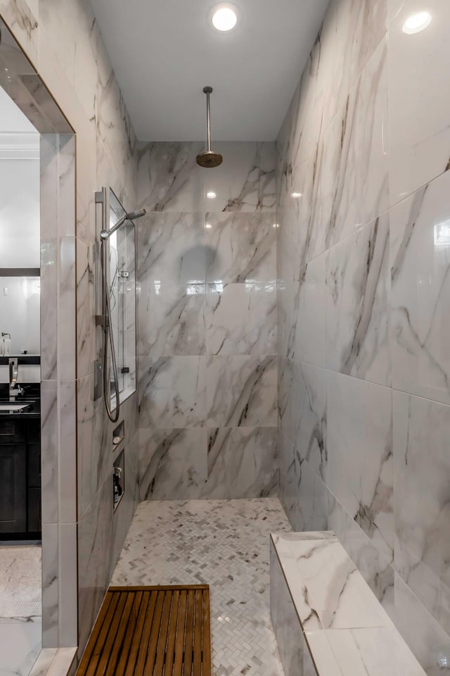 371 Live Palmetto Blf, Mount Pleasant, SC 29464 - bathroom with tiled shower