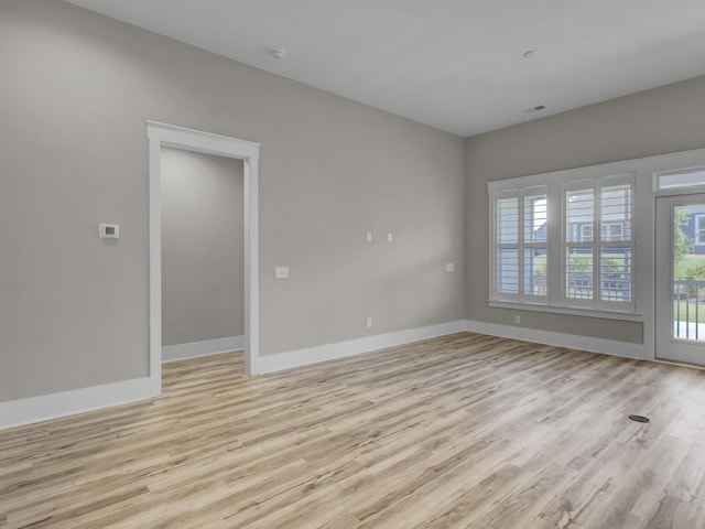 253 River Martin Ct, Summerville, SC 29483 - unfurnished room featuring baseboards and light wood-style floors