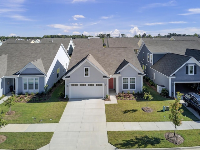 253 River Martin Ct, Summerville, SC 29483 - traditional-style home featuring a garage, concrete driveway, a front yard, and a residential view
