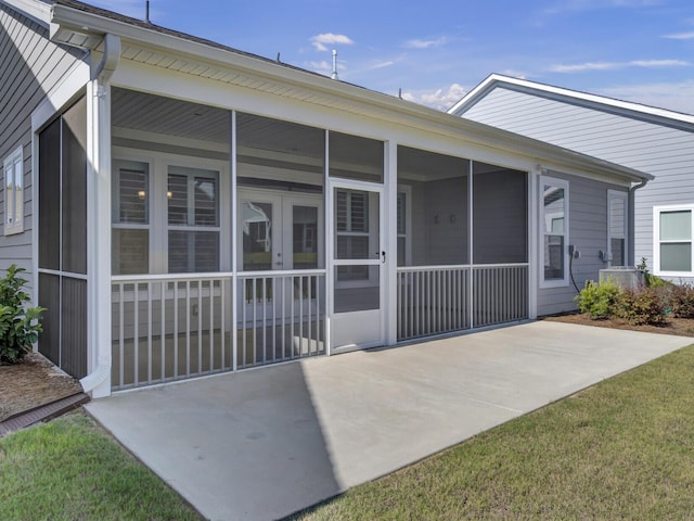 253 River Martin Ct, Summerville, SC 29483 - back of house featuring a sunroom