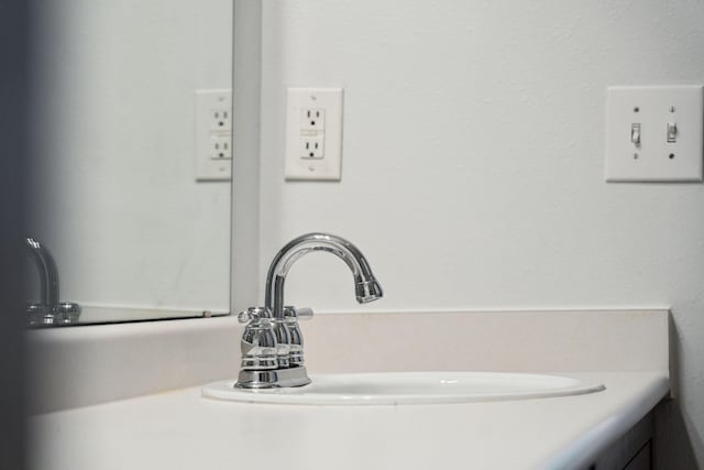 interior details featuring sink