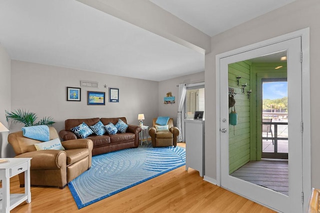 1627 Live Oak Park, Seabrook Island, SC 29455 - living room with wood finished floors