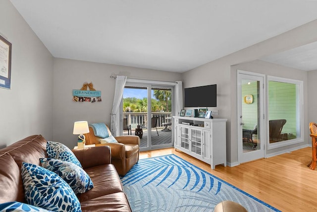 1627 Live Oak Park, Seabrook Island, SC 29455 - living area with light wood-style floors and baseboards