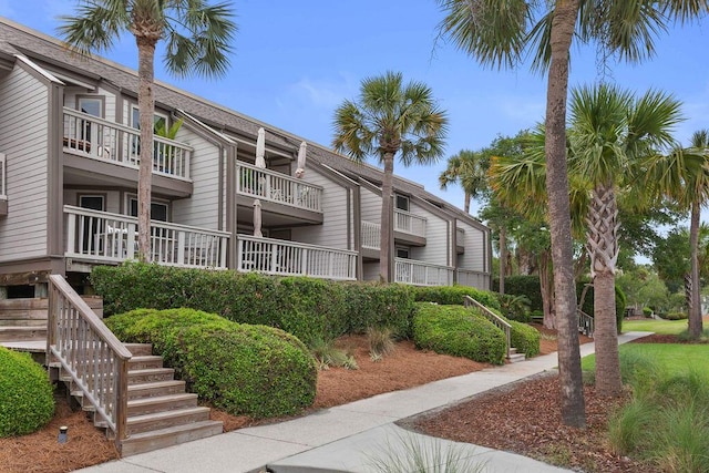 1627 Live Oak Park, Seabrook Island, SC 29455 - view of building exterior with stairway