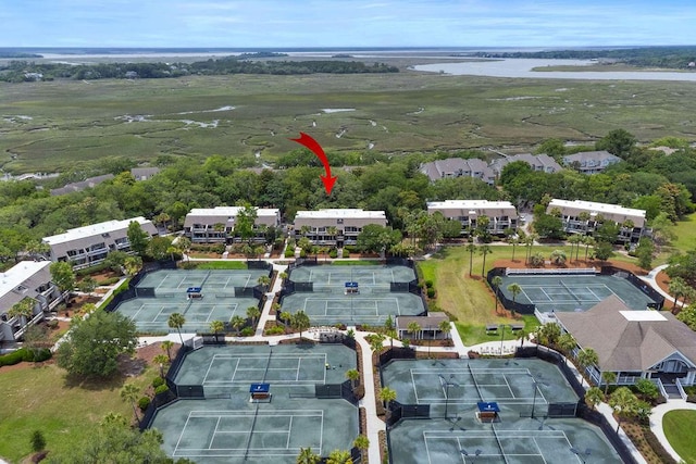 1627 Live Oak Park, Seabrook Island, SC 29455 - bird's eye view of a nearby body of water