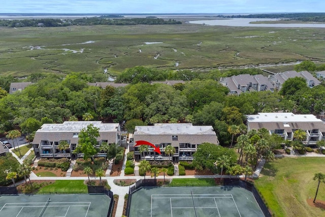 1627 Live Oak Park, Seabrook Island, SC 29455 - drone / aerial view of a large body of water