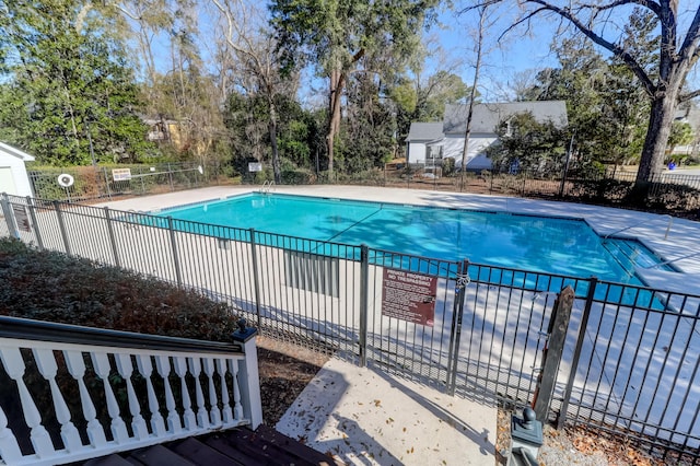 view of pool