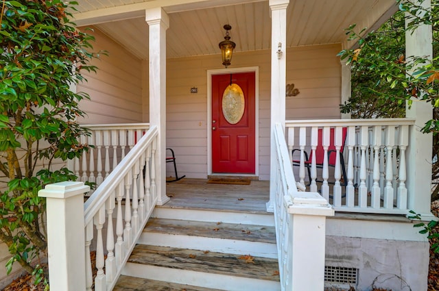 view of property entrance