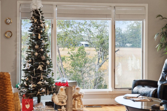 view of living area