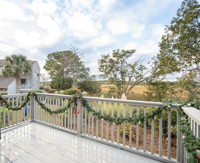 view of deck