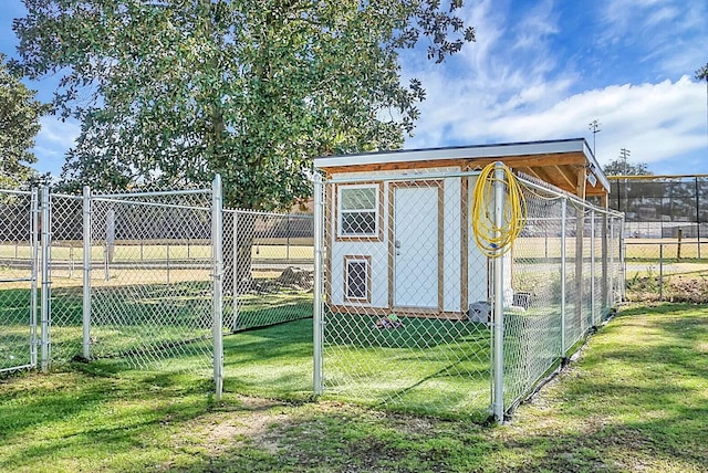 1113 Smithfield Pl, Hanahan, SC 29410 - view of poultry coop featuring fence and a lawn