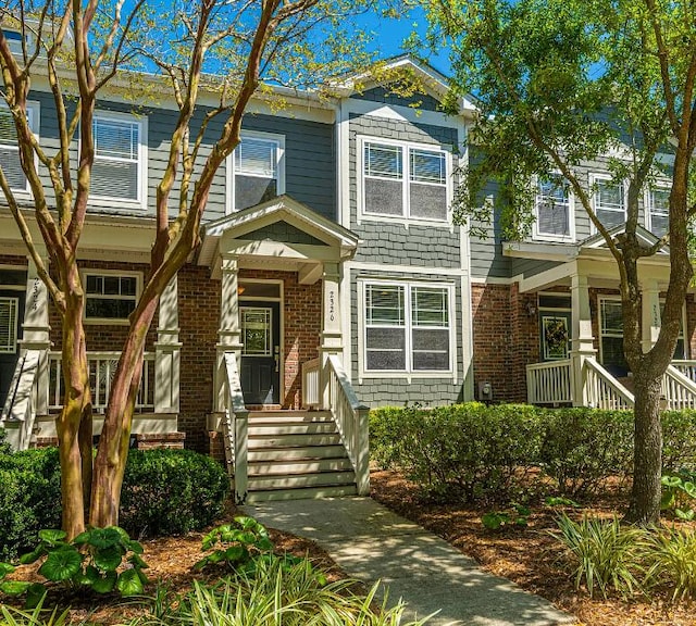 view of townhome / multi-family property