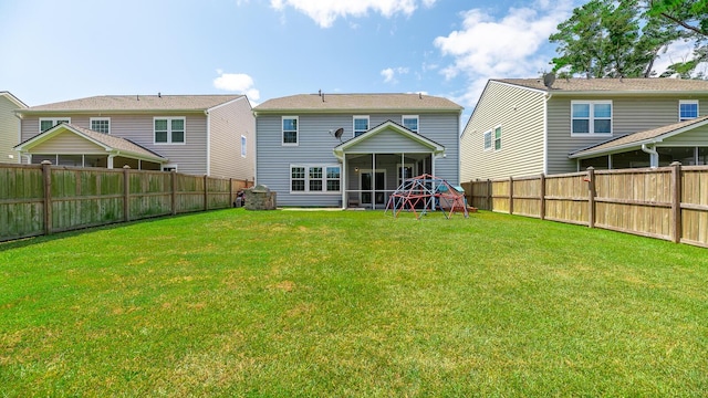 5138 Preserve Blvd, Ladson, SC 29456 - back of property with a sunroom
