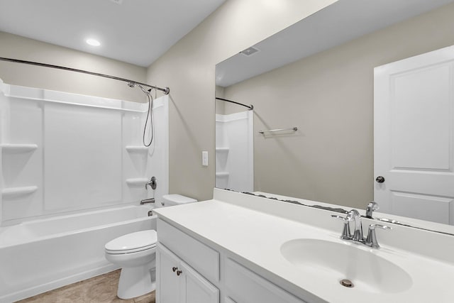 5138 Preserve Blvd, Ladson, SC 29456 - bathroom featuring toilet, vanity, and  shower combination