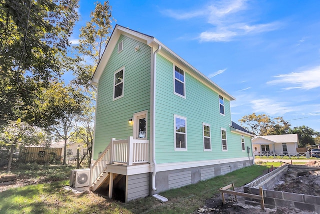 2711 Henry St, North Charleston, SC 29405 - view of home's exterior with ac unit