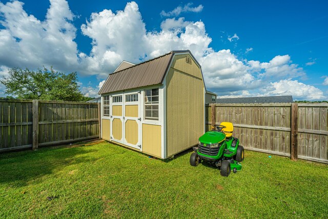 513 Abigail St, Moncks Corner, SC 29461 - view of shed with a fenced backyard