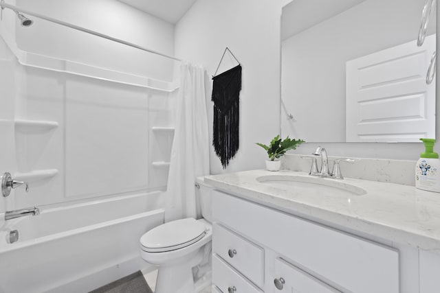 109 Medford St, Summerville, SC 29486 - full bath featuring shower / bath combo, vanity, and toilet